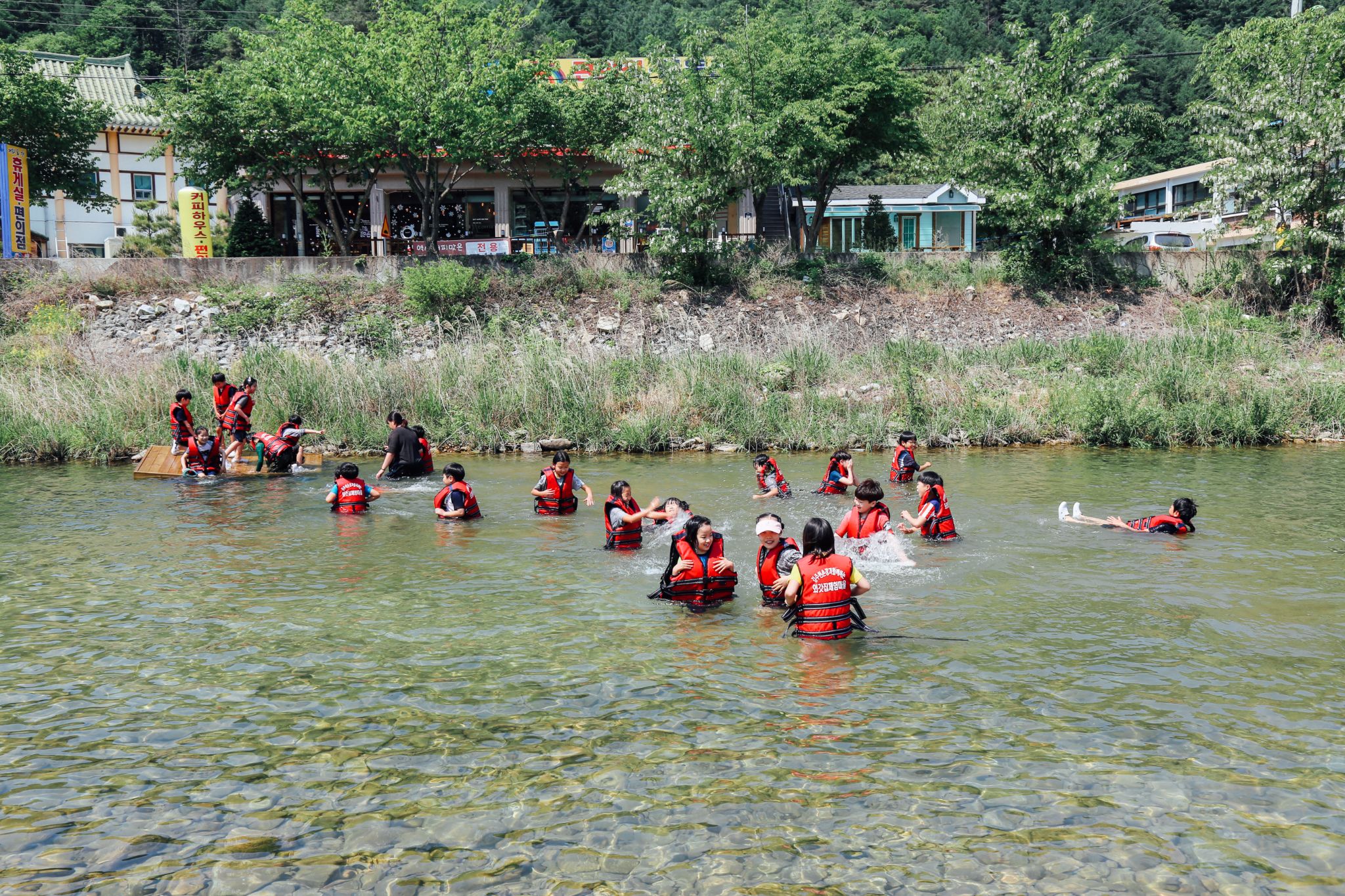 땟목타기 02