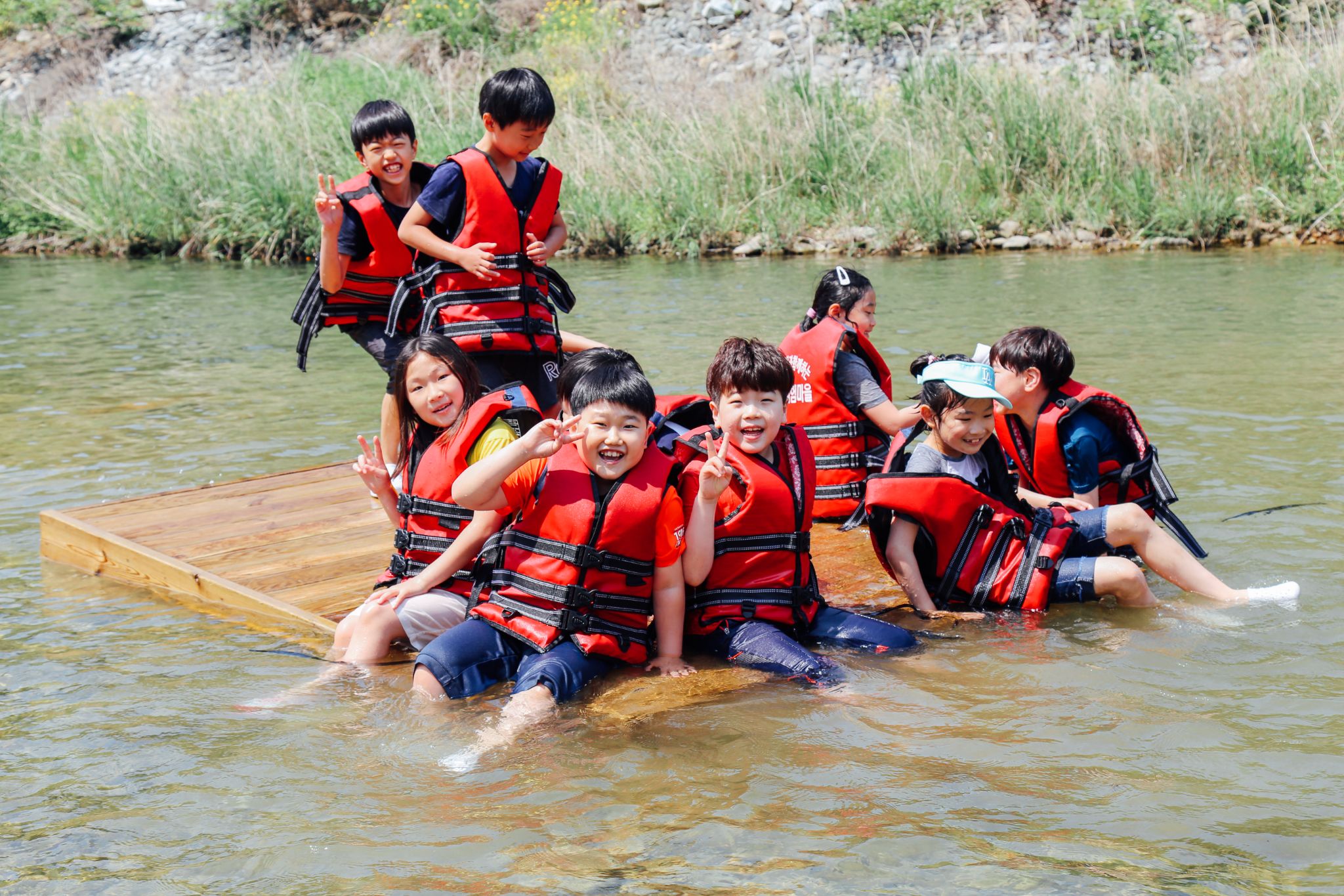 땟목타기 07