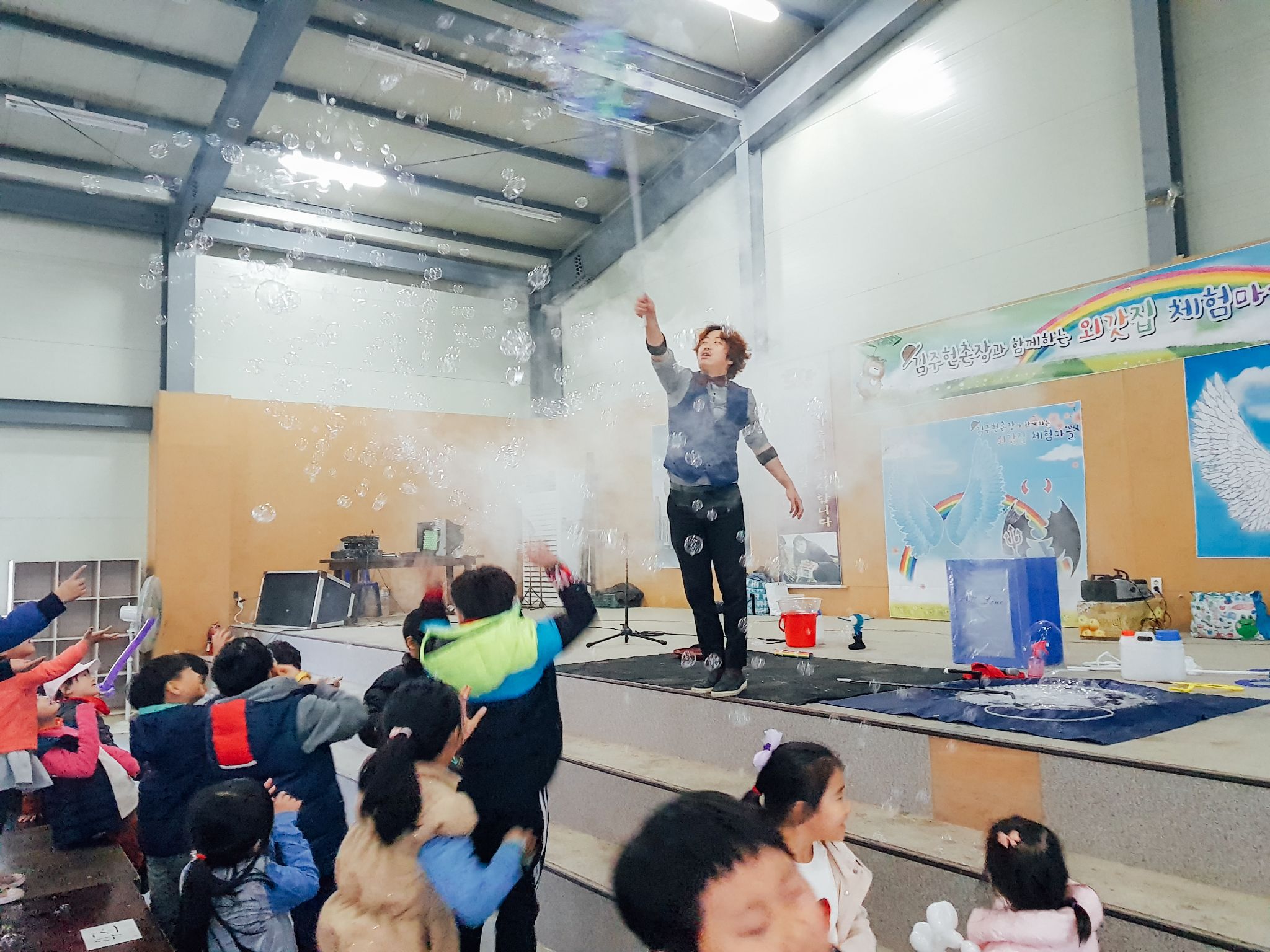 버블쇼공연 06